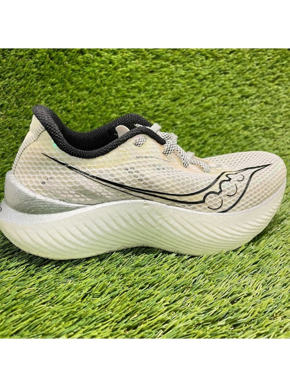 Saucony Endorphin Pro 3 Womens Size 7.5 White Athletic Running Shoes Sneakers